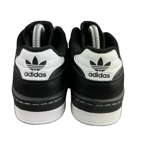 Adidas Rivalry Low J Core Black White Shoes IF5245 Youth Boy's Sizes 3.5-7 (GS) - Picture 5 of 9
